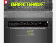 Tablet Screenshot of icons.onedirectionfans.net